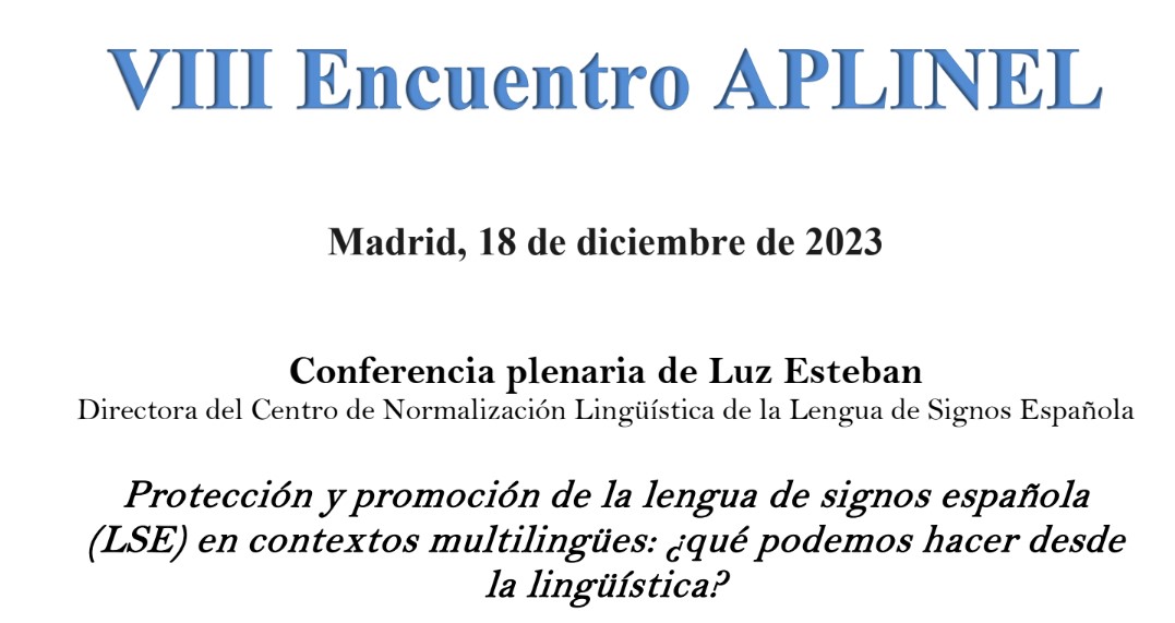 18/12/2023: VIII Encuentro APLINEL